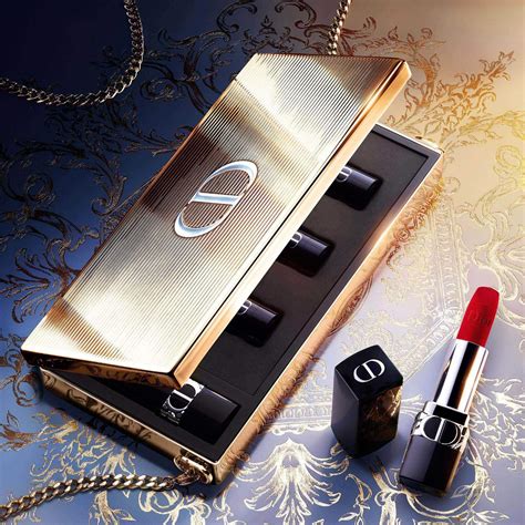 rouge dior minaudière - holiday limited edition|rouge dior minaudiere lipstick.